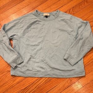 Women's Light Blue Crewneck Sweater